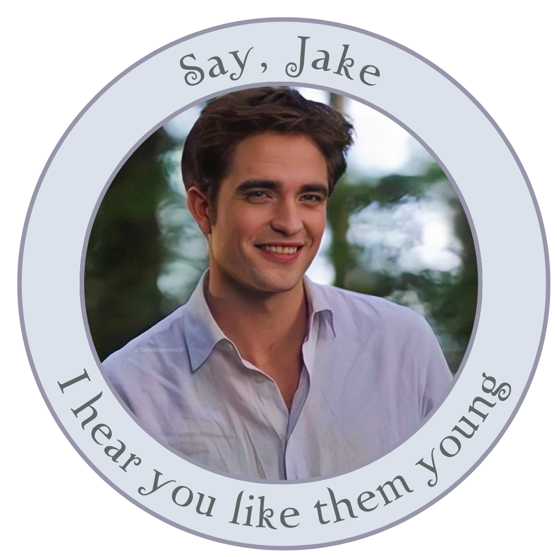 Say Jake Twilight Sticker
