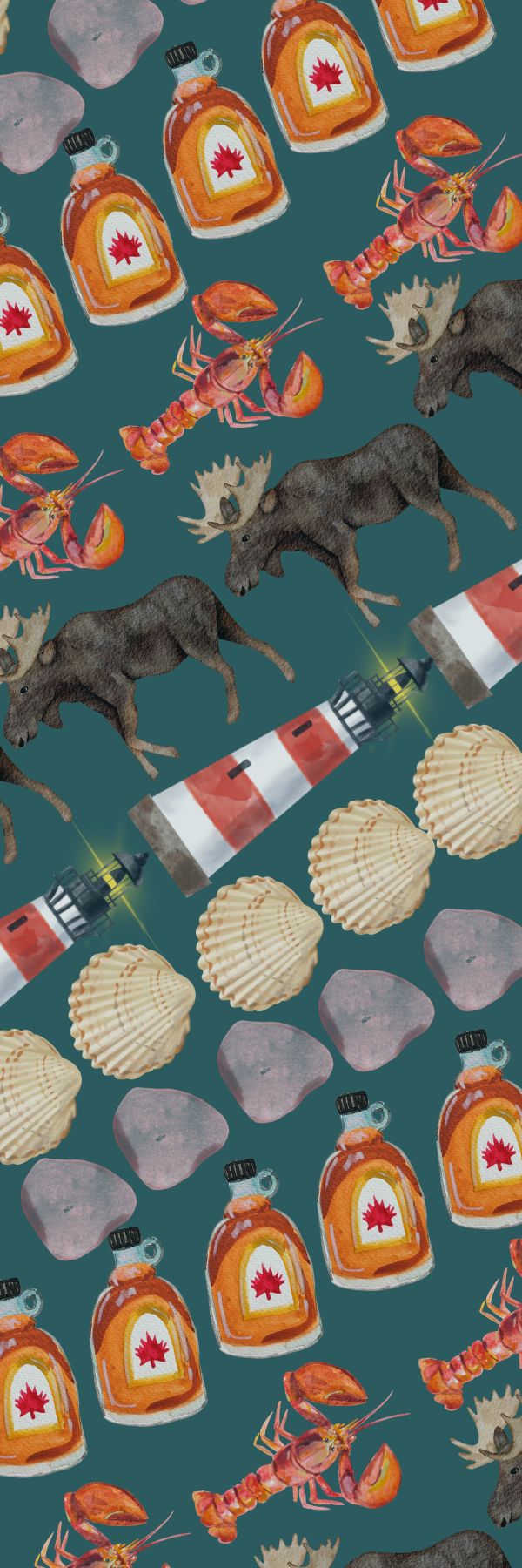 Maine Bookmark