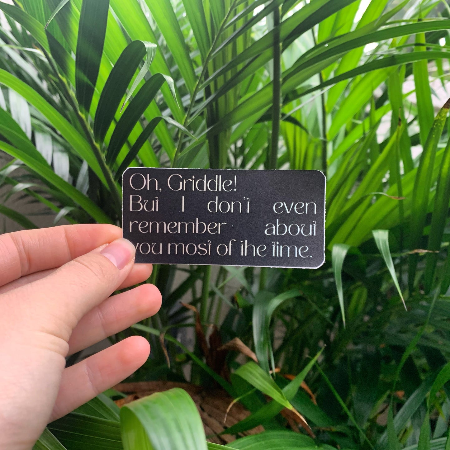 Oh, Griddle! Sticker
