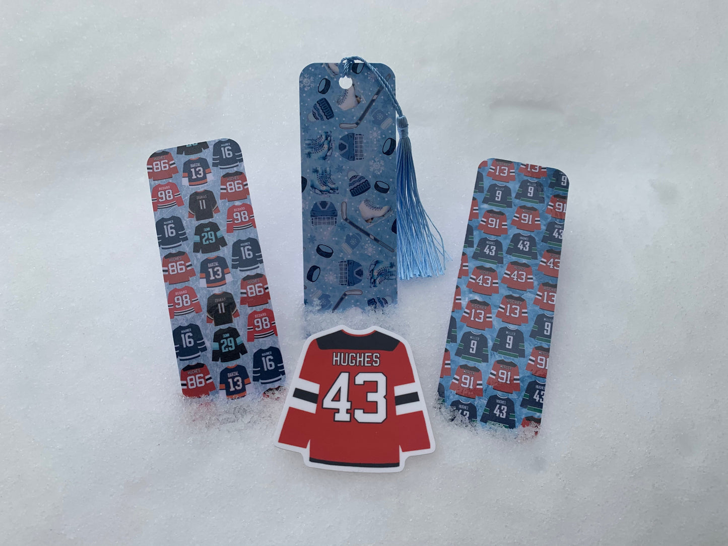 The Hockey Rink Bookmark