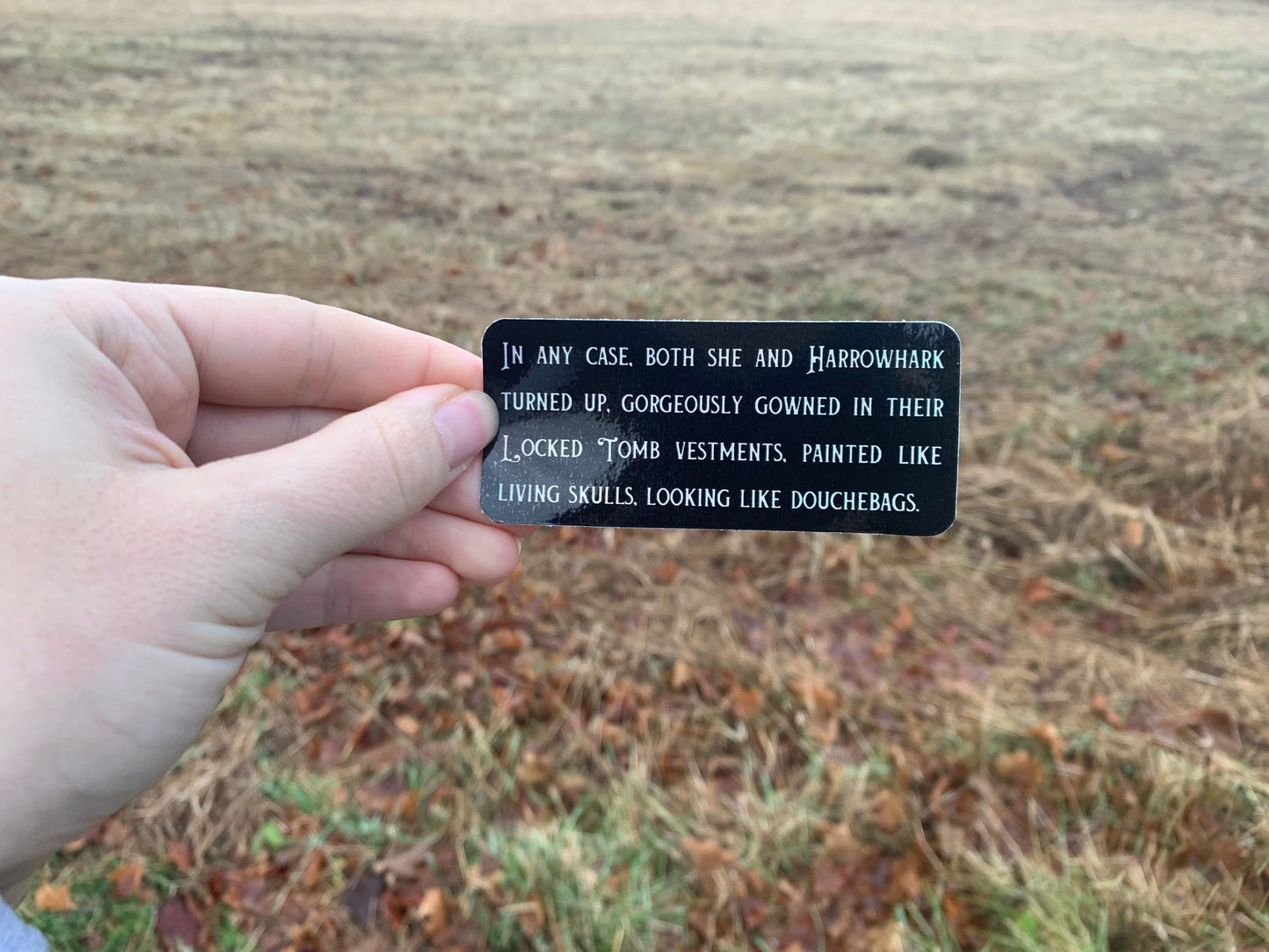 The Ninth House Sticker