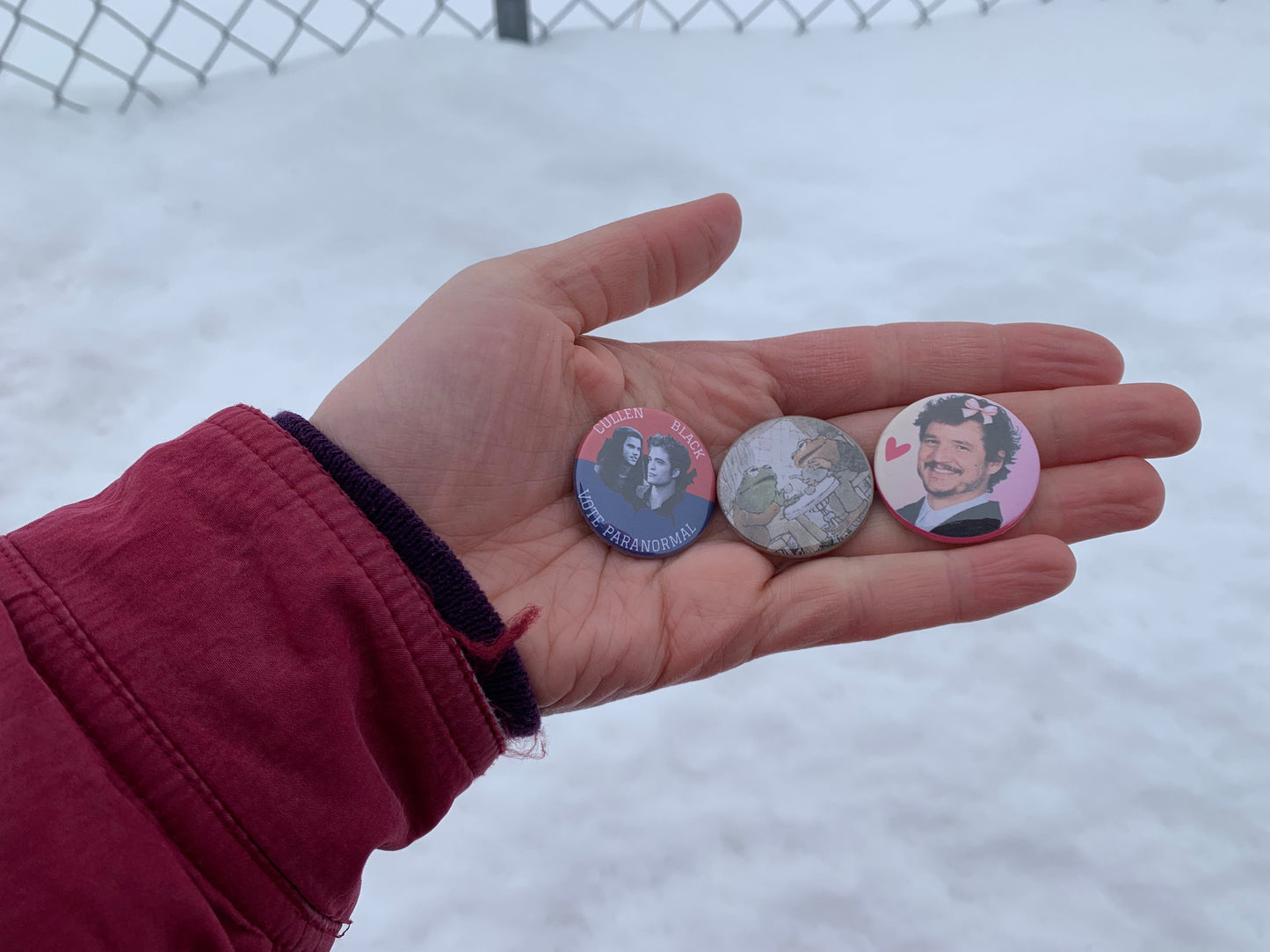 Pedro Pascal 1.25" Button