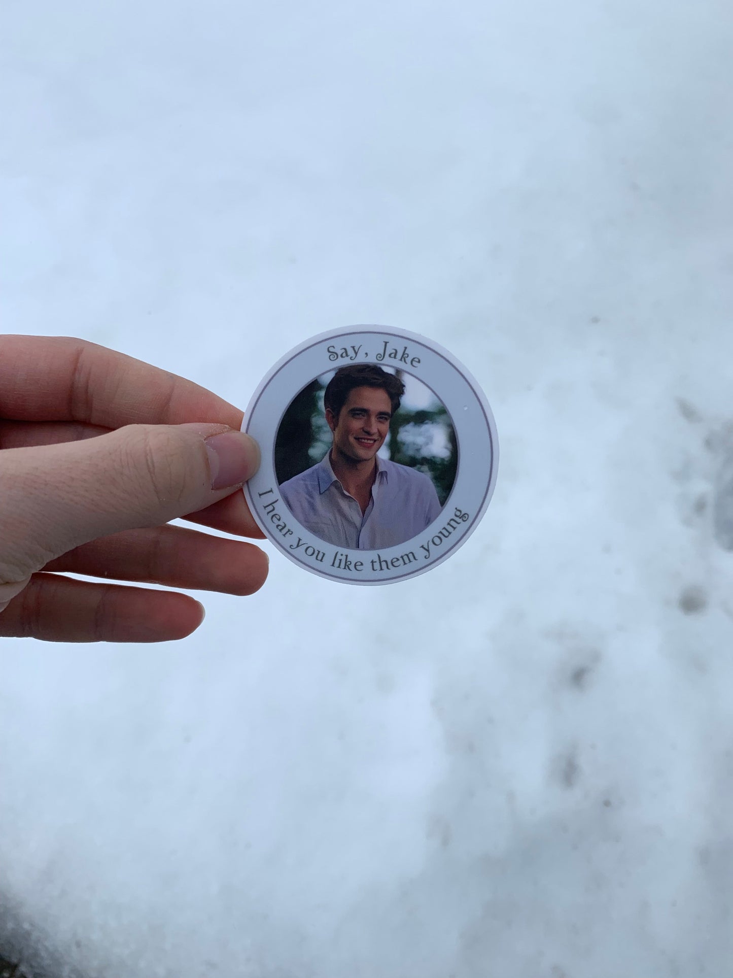 Say Jake Twilight Sticker