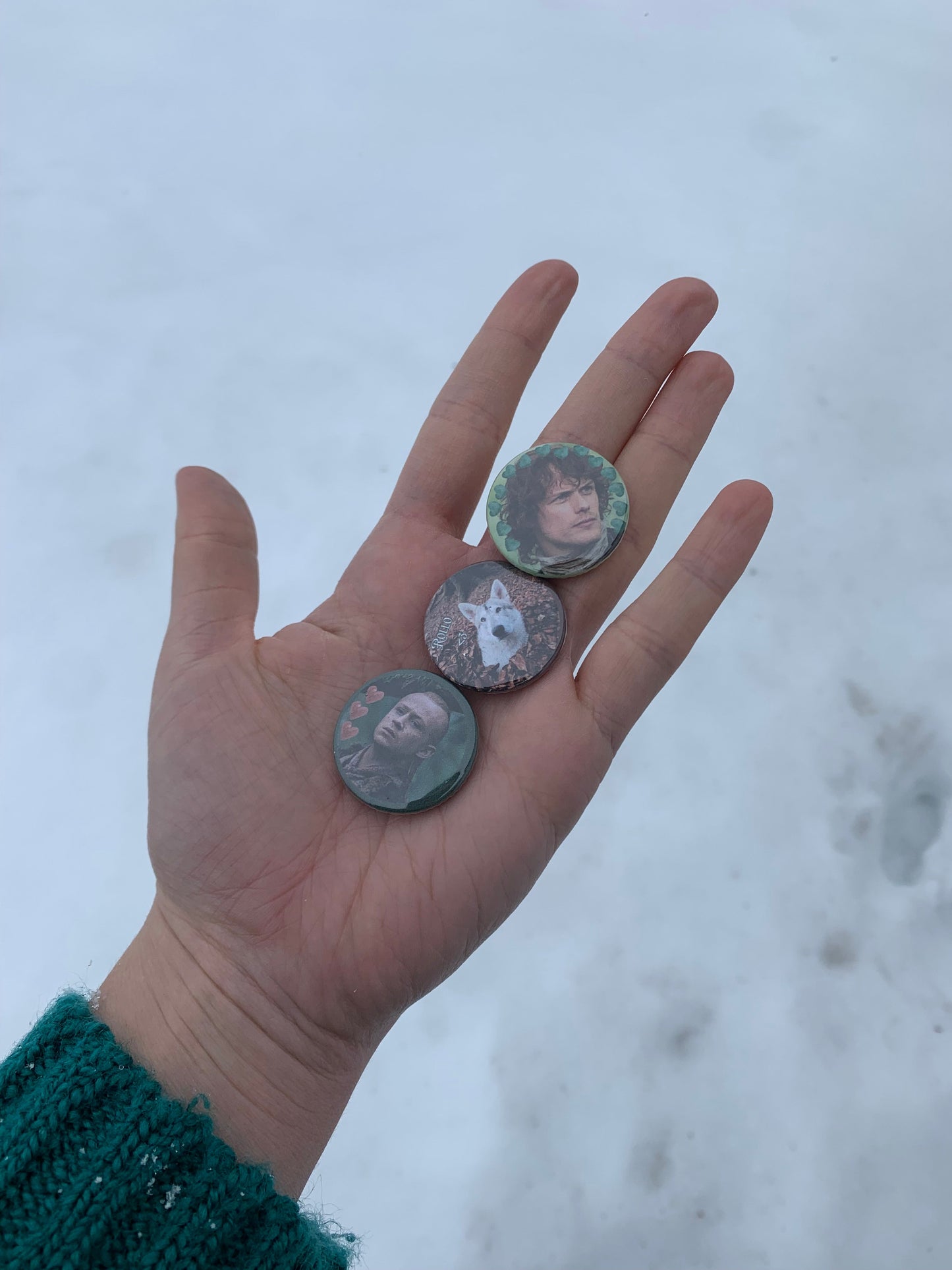 Outlander 1.25" Button