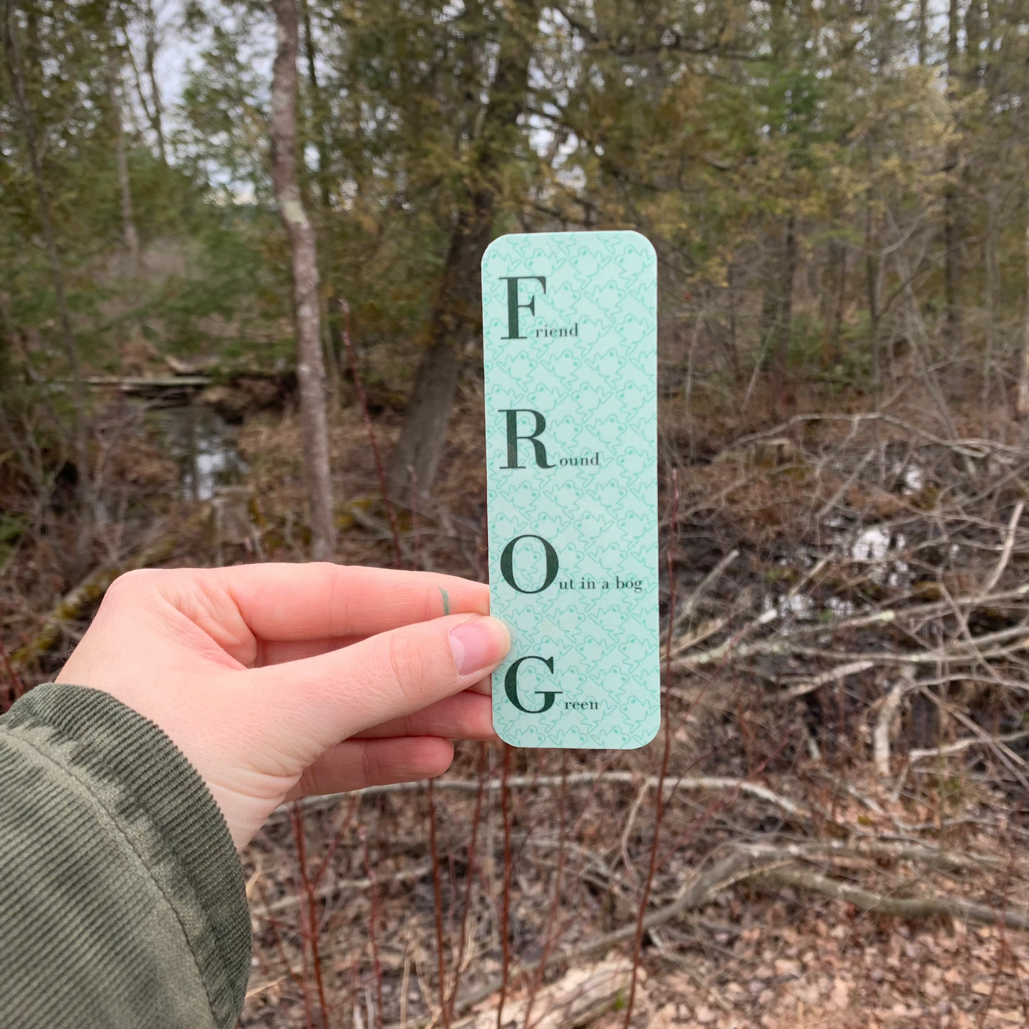 F.R.O.G. Bookmark