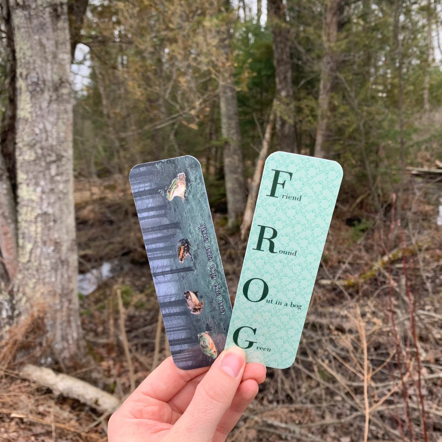 Croa Croa Croak Twilight Bookmark