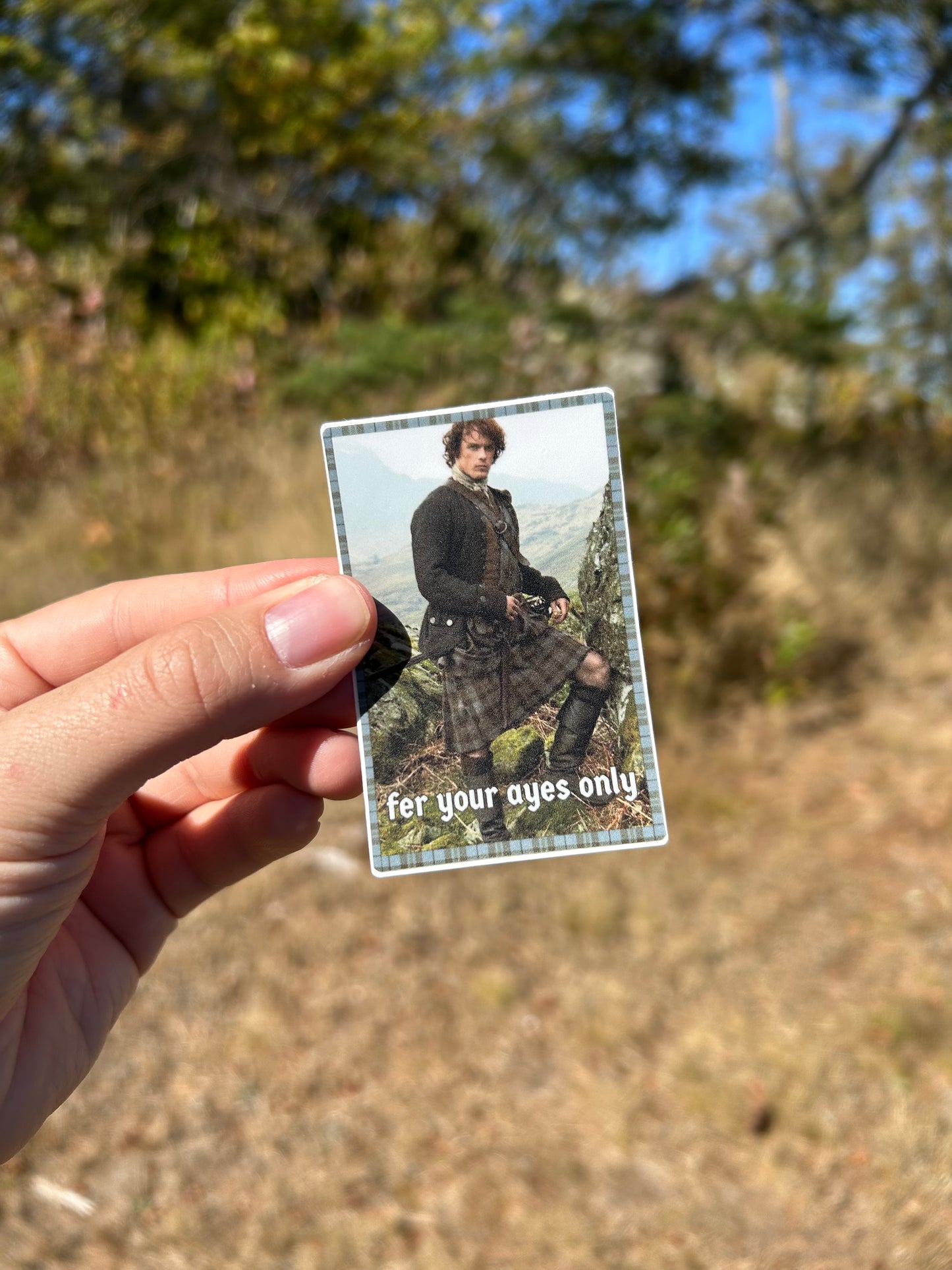 Fer Your Ayes Only Sticker
