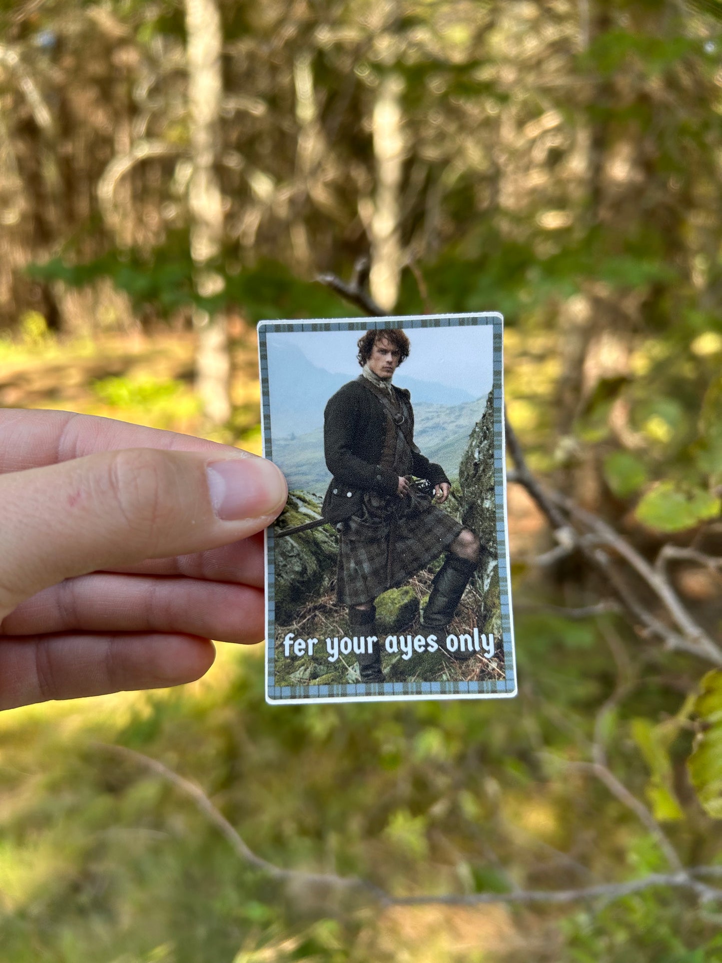 Fer Your Ayes Only Sticker