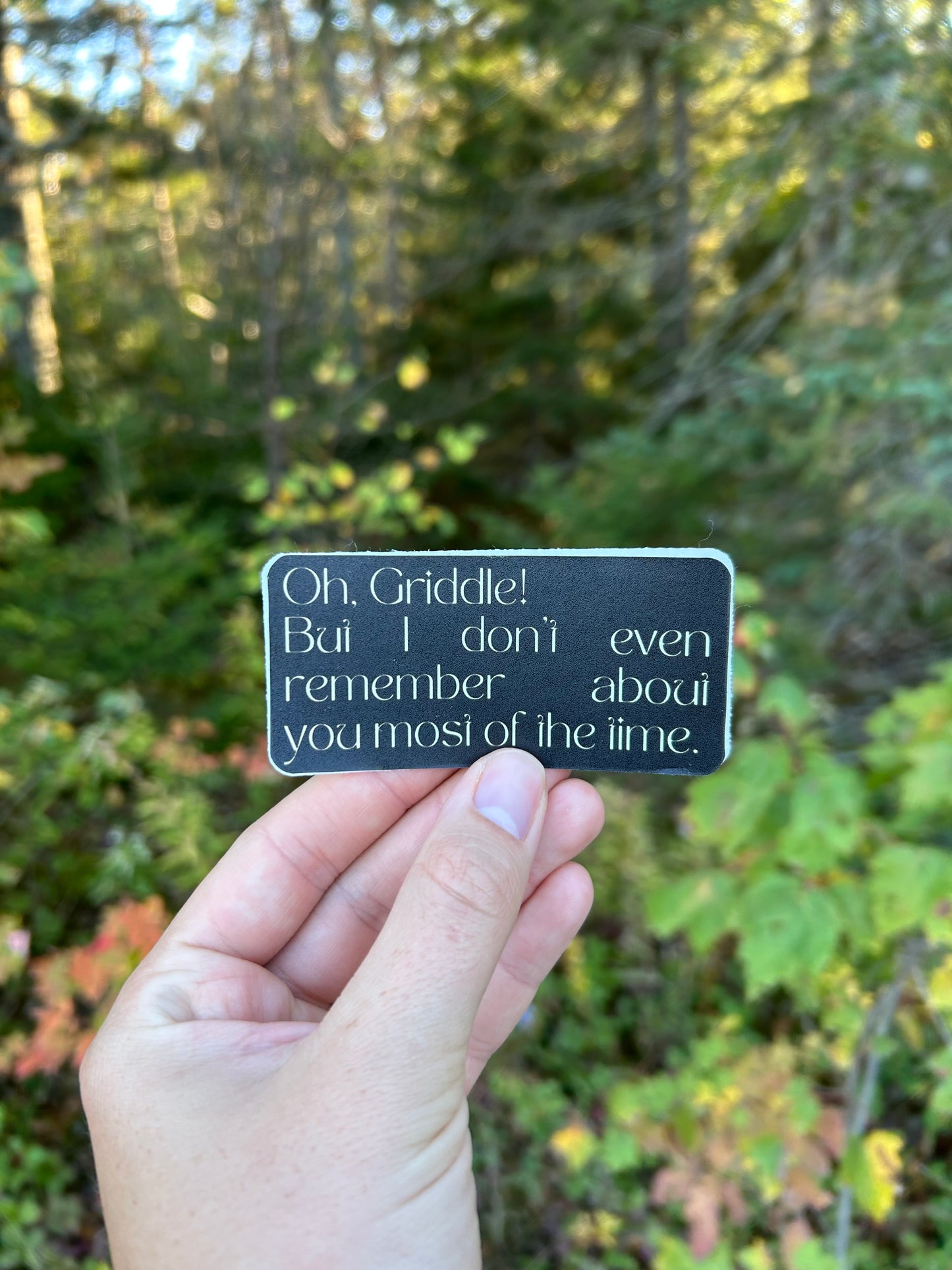 Oh, Griddle! Sticker