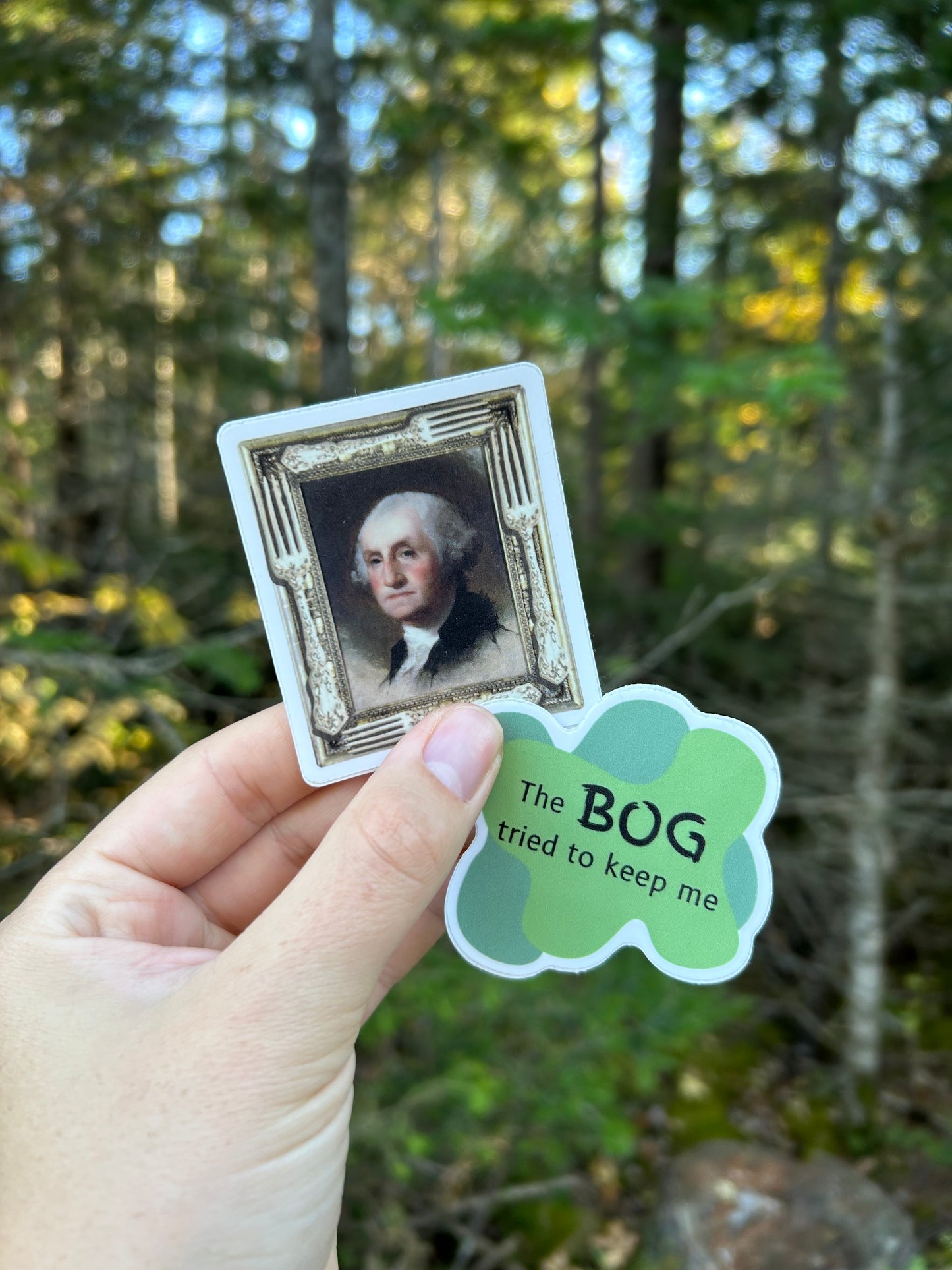 The Bog Tried To Keep Me Sticker