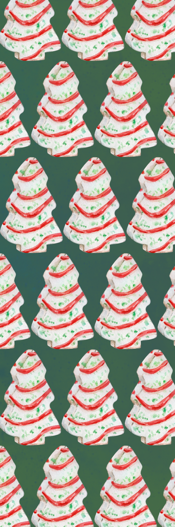 Christmas Tree Snack Bookmark