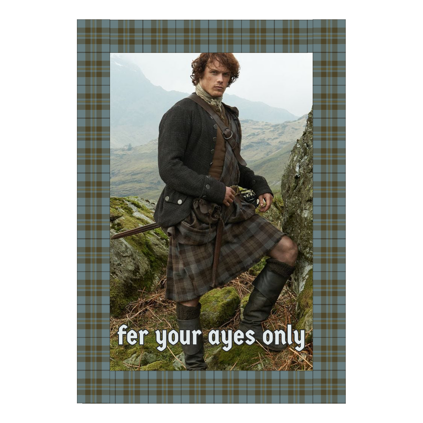 Fer Your Ayes Only Sticker
