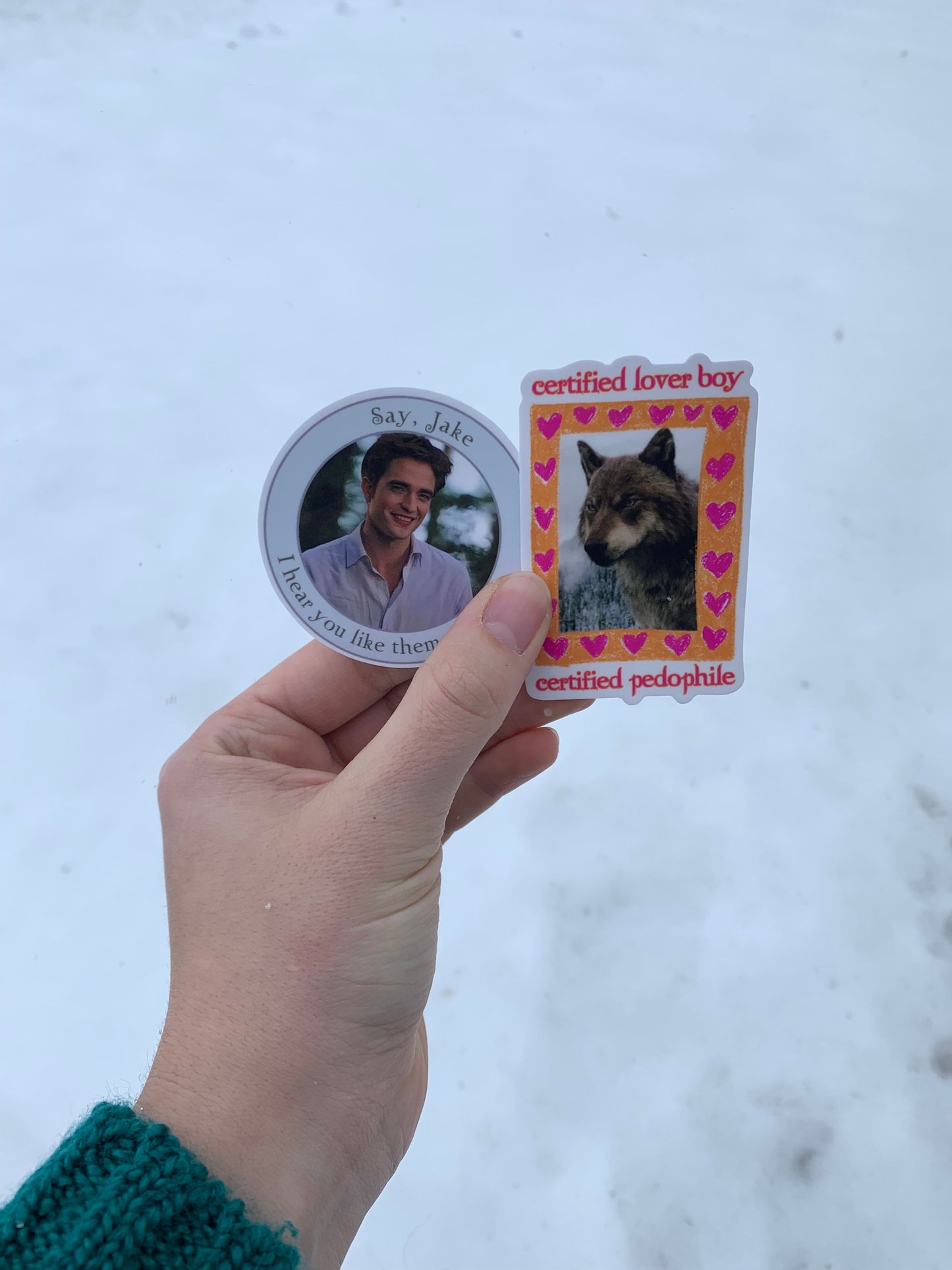 Jacob Black Sticker