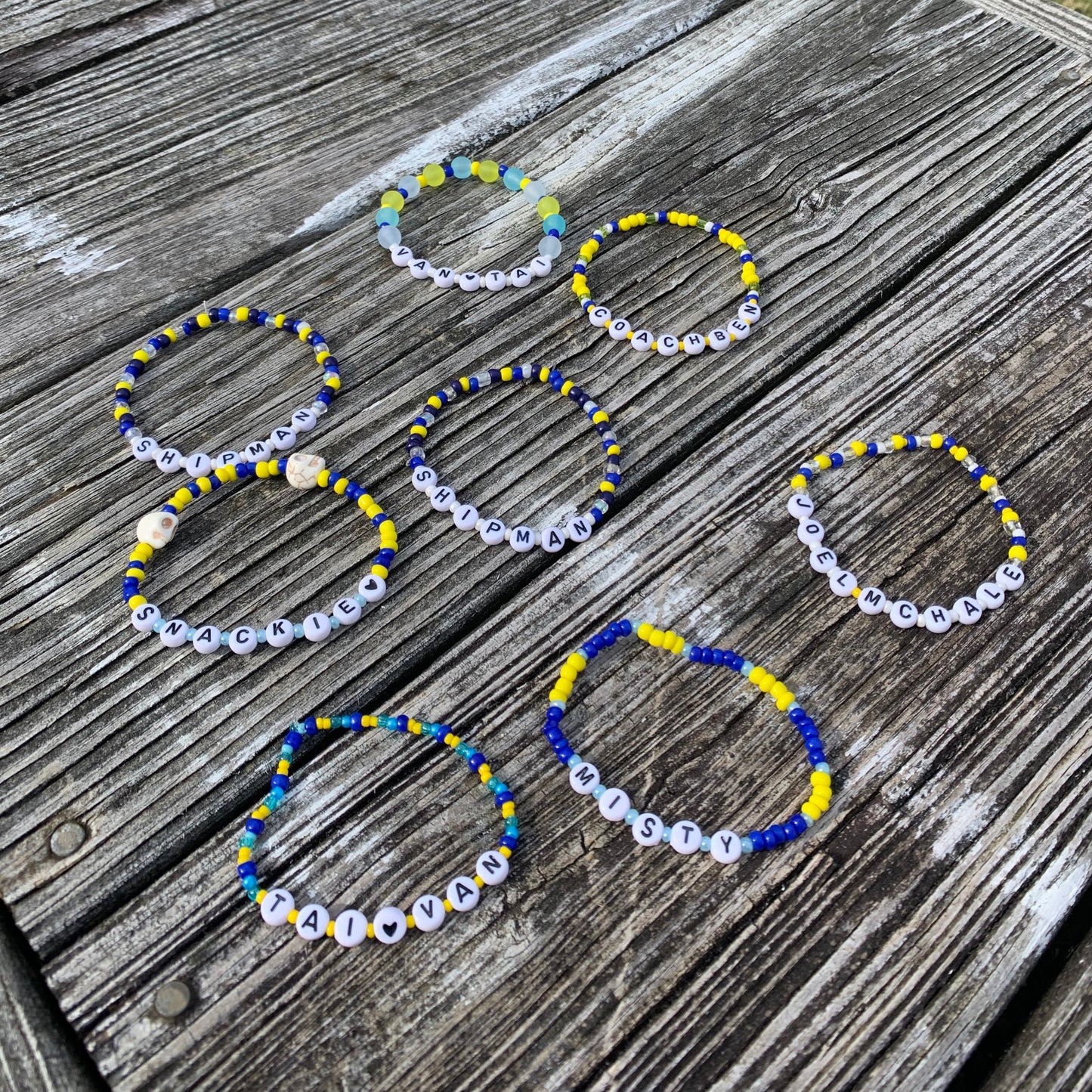 Yellowjackets Bracelets