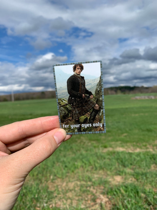 Fer Your Ayes Only Sticker