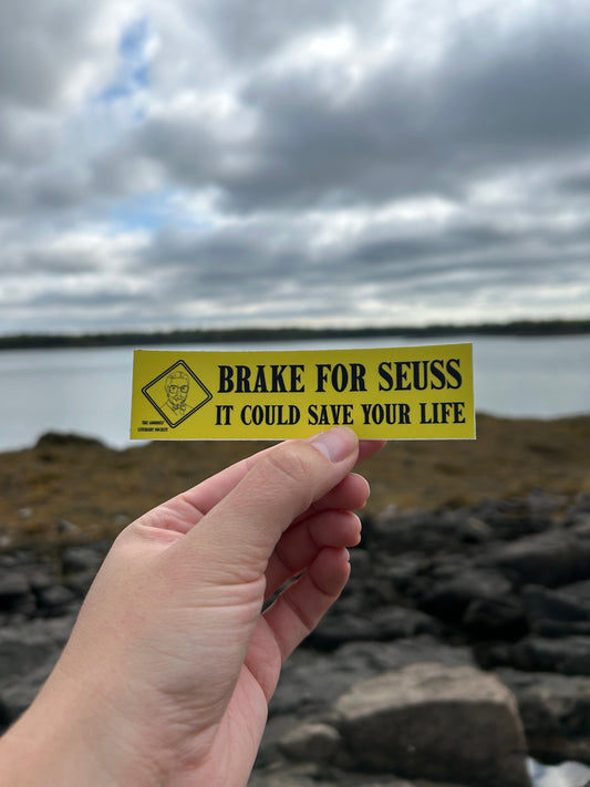 Brake For Seuss Sticker