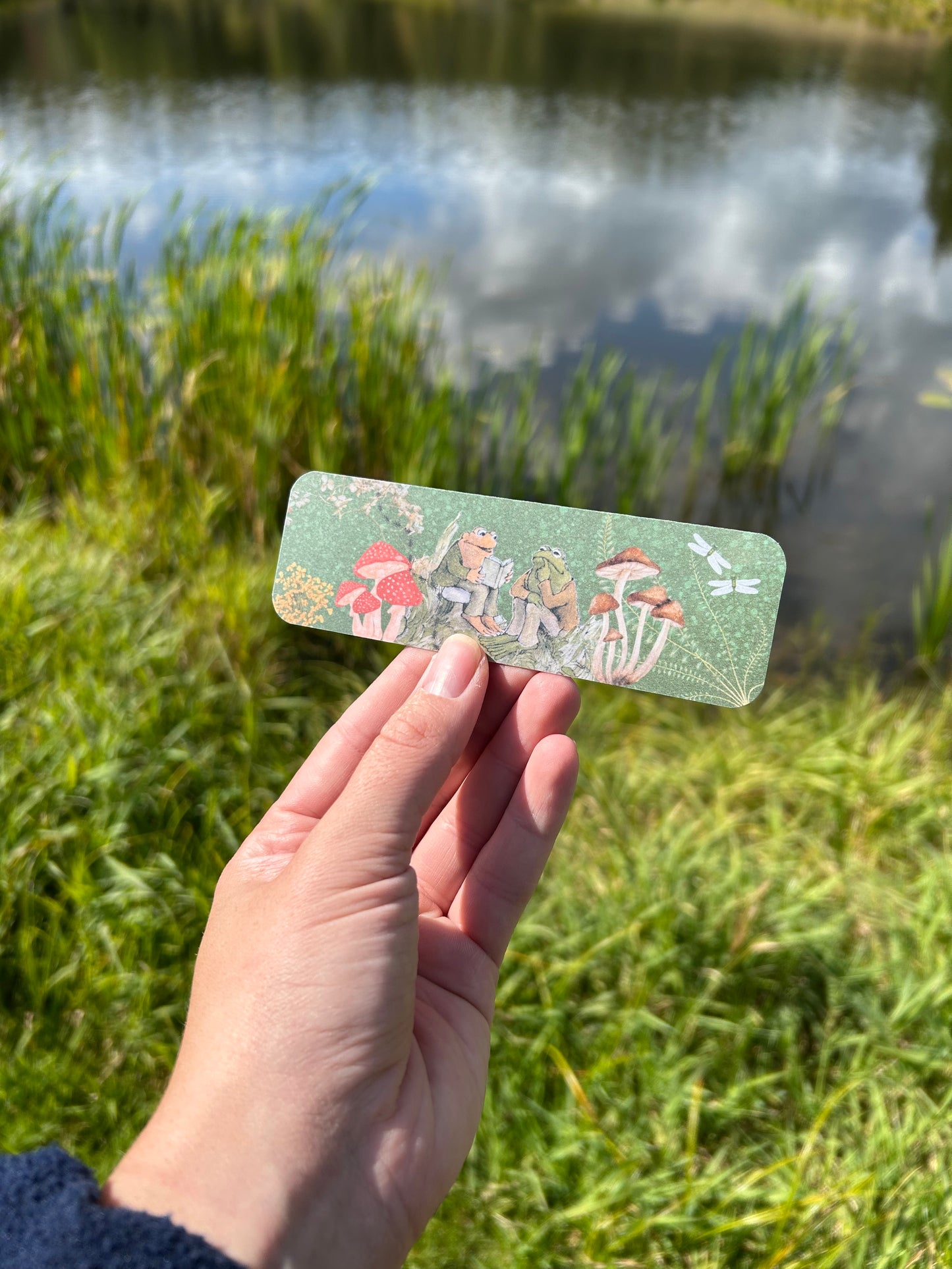 Frog and Toad Bookmark