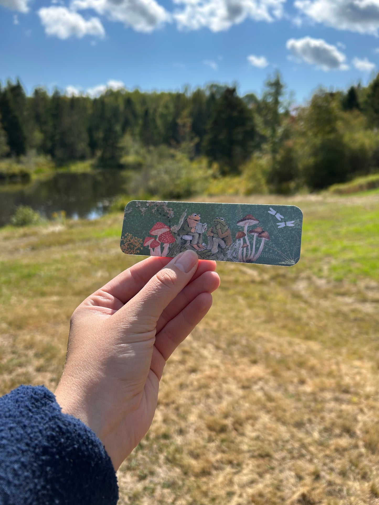 Frog and Toad Bookmark