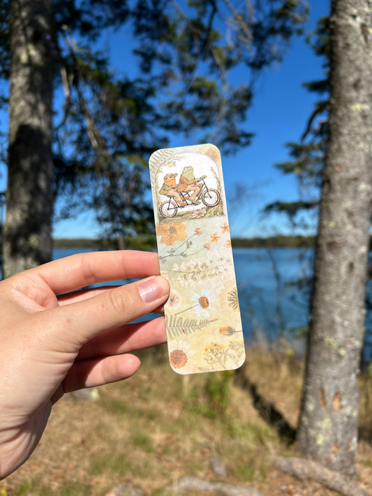 Cycling Friends Bookmark