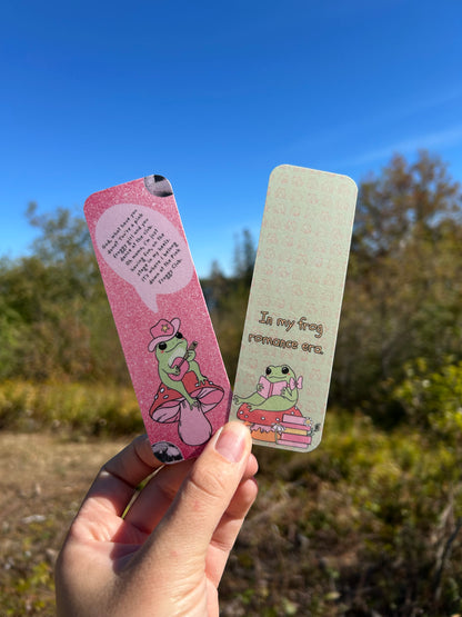 Pink Froggy Club Bookmark