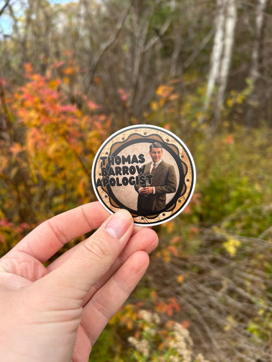 Thomas Barrow Apologist Sticker
