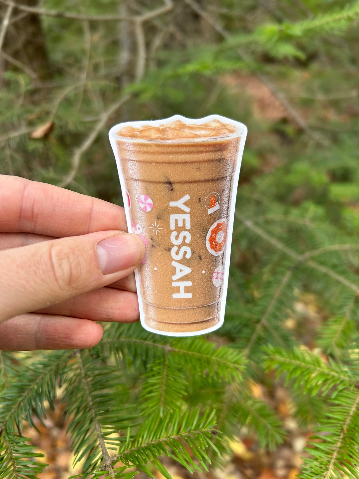 Dunkin' Mainer Phrases Stickers