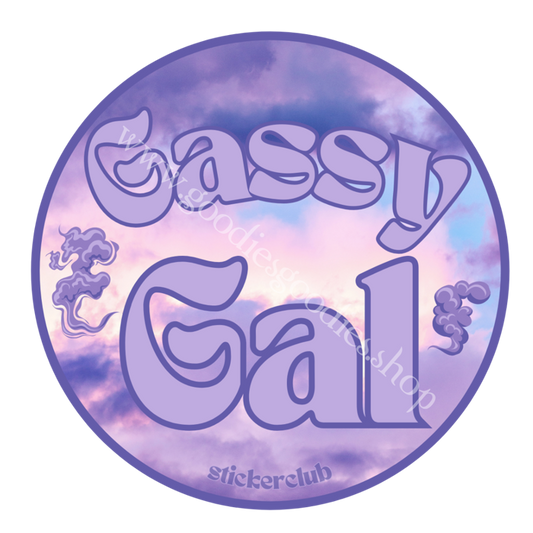 Gassy Gal Sticker