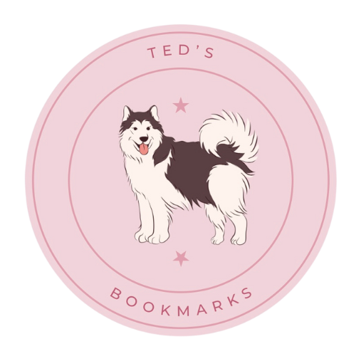 Ted's Bookmarks Logo Sticker