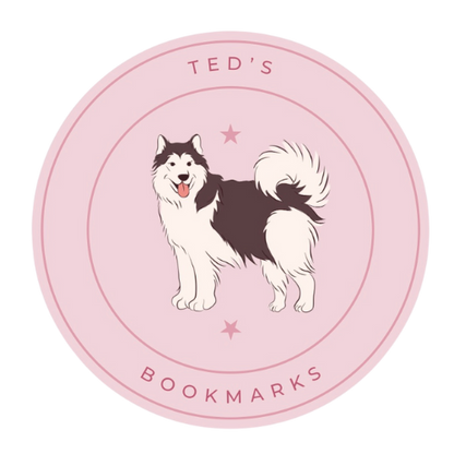 Ted's Bookmarks Logo Sticker