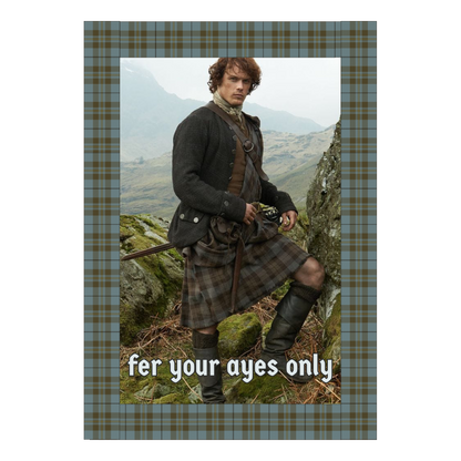 Fer Your Ayes Only Sticker