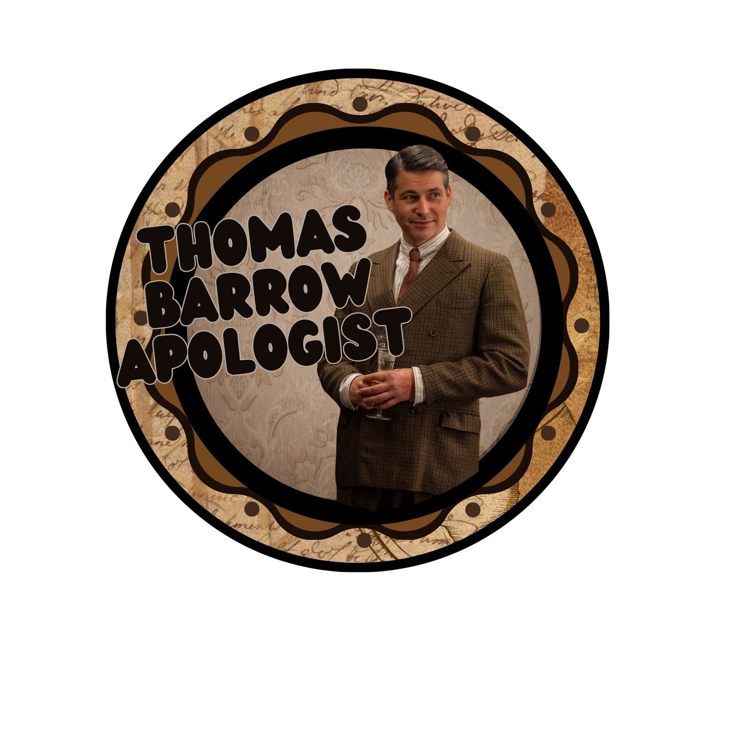 Thomas Barrow Apologist Sticker